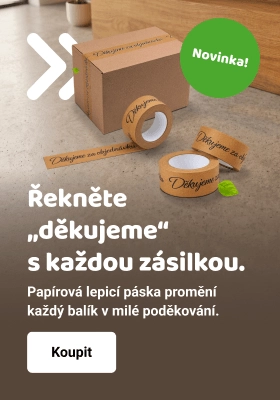 Lepicí páska děkujeme