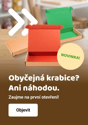 Krabice s vnitřním potiskem