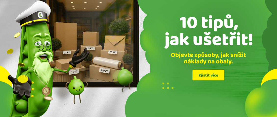 Ušetřete na obalech