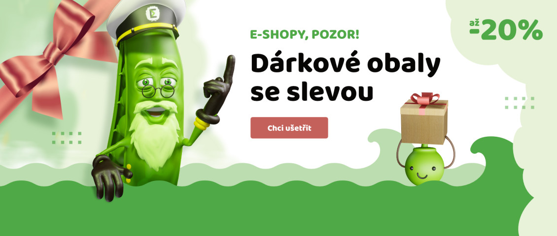Dárkové obaly -20%
