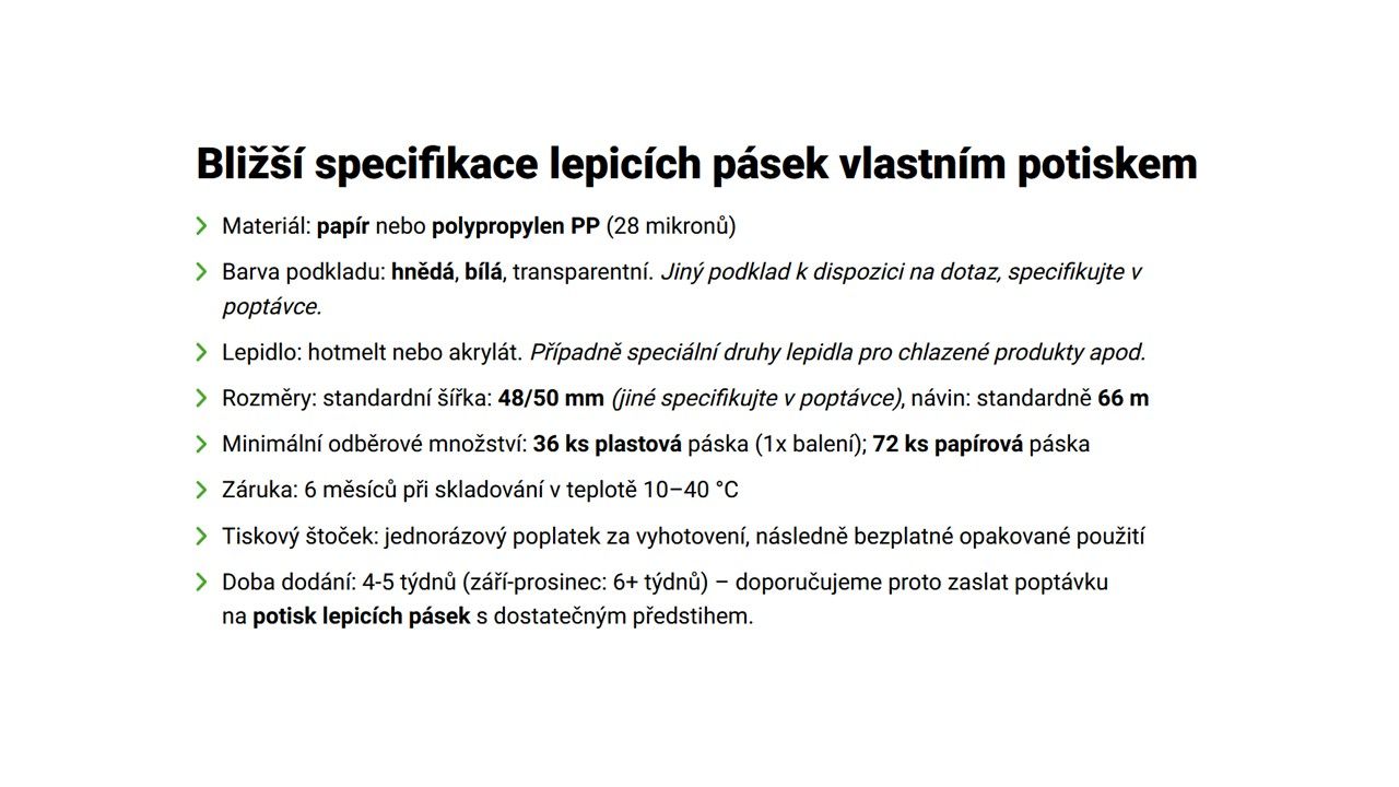Lepící pásky s potiskem - 005