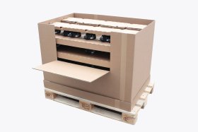 Kartonový box pro balení dílů automotive