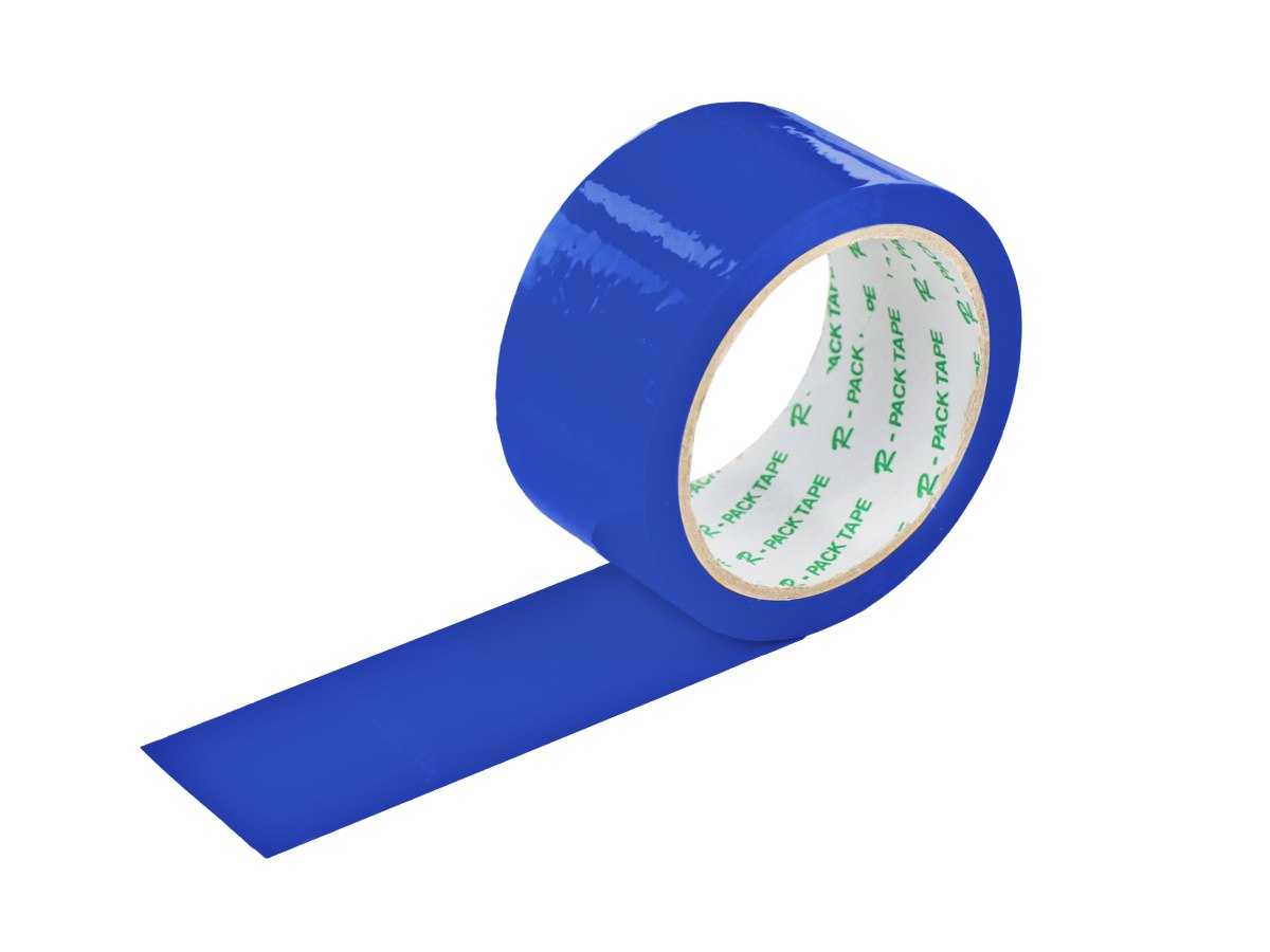 6 ks - Barevná lepící páska 50x66 modrá