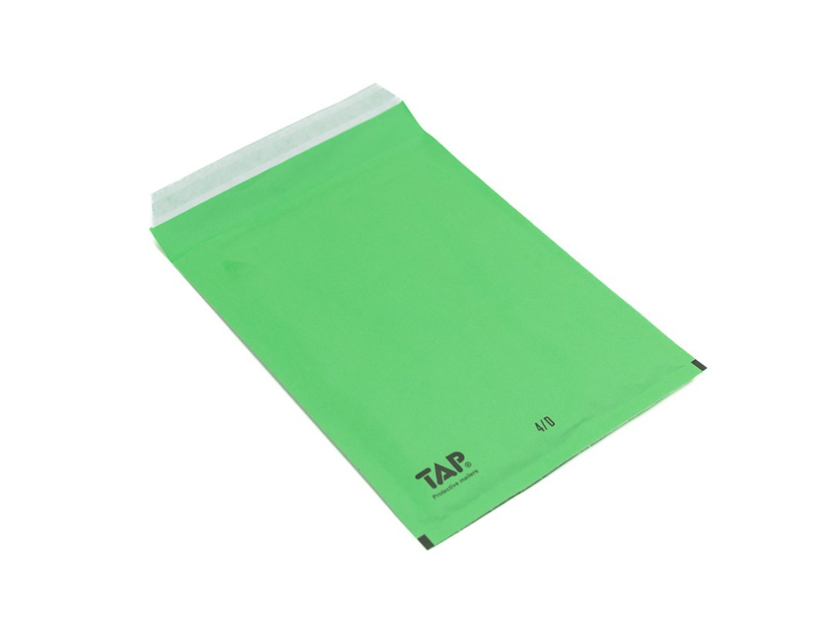 100 ks - Bublinková obálka D, zelená
