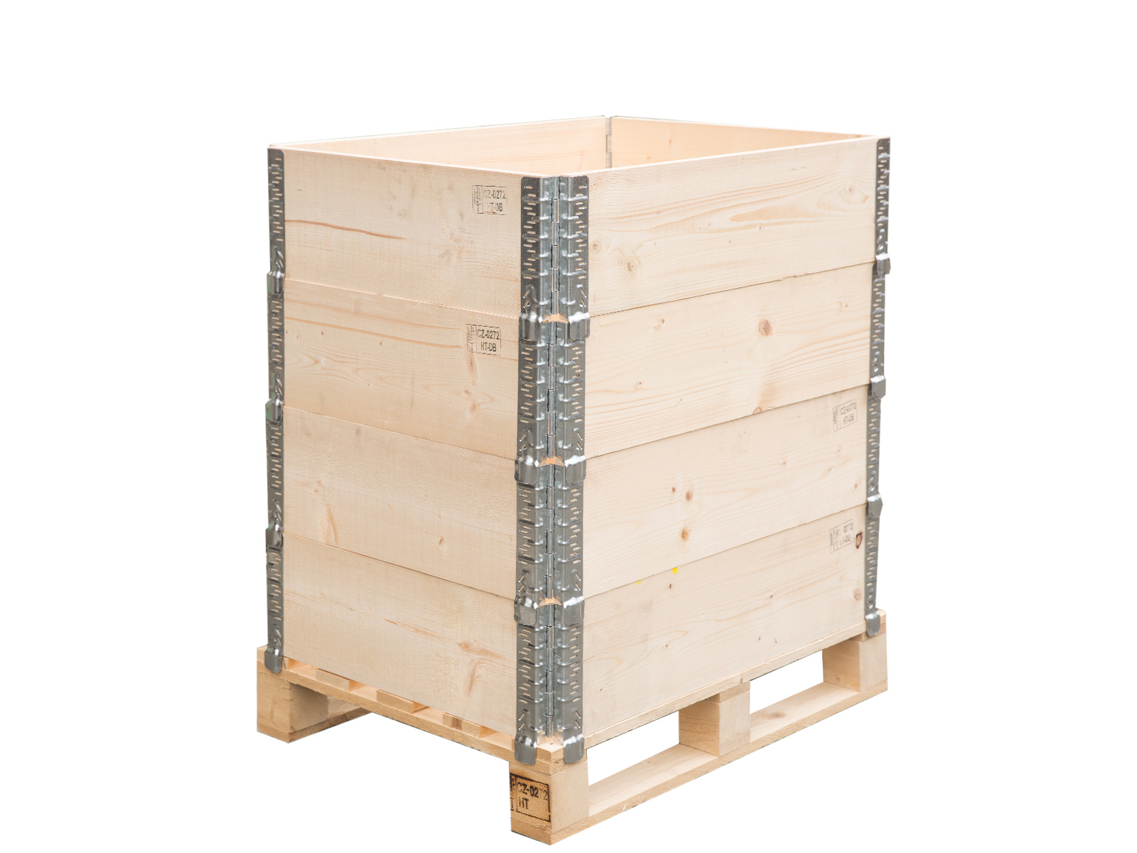 E-shop Dřevěná paletová ohrádka 800x600x200mm