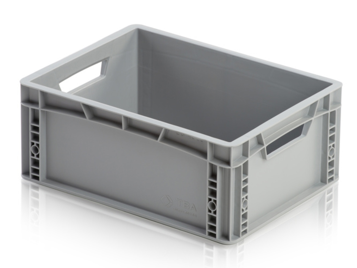 Euro přepravka 400x300x170 - šedá