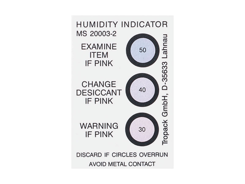 5 ks - Indikátor vlhkosti B1 30/40/50% RV