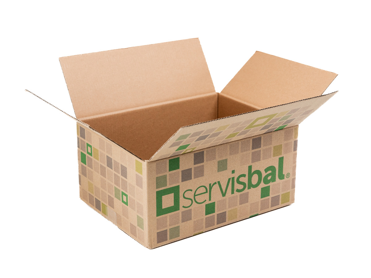 100 ks - Kartonová krabice 400x300x200 3VVL klopová, digitální tisk