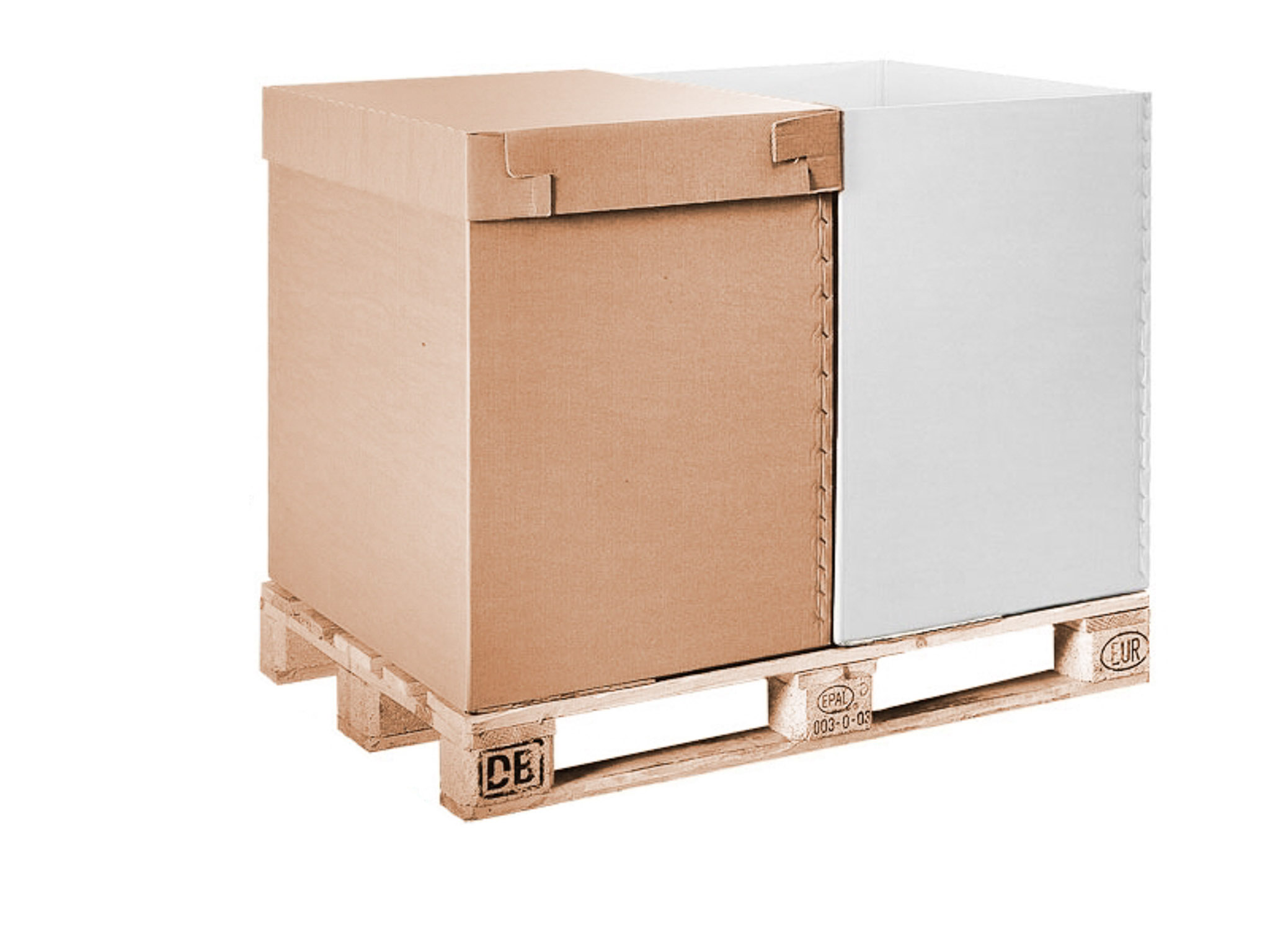 5 ks - Krabice 5VVL 800x600x400 bez horních klop