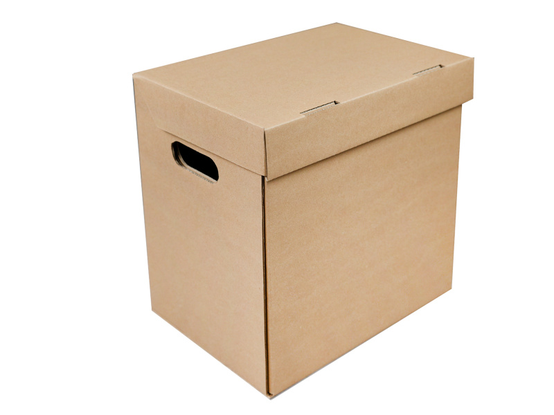 10 ks - Krabice archivační A3 420x325x310 3VVL s víkem