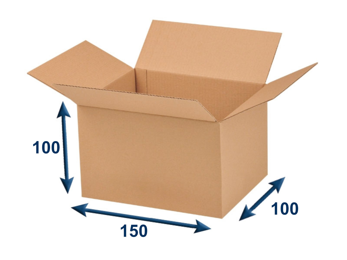 E-shop 25 ks - Krabice klopová 150x100x100 3VVL