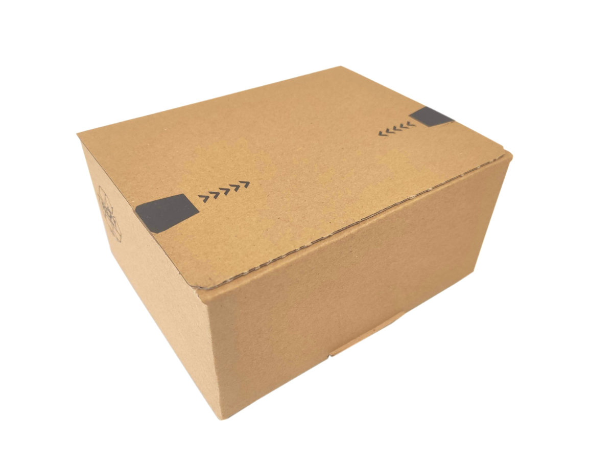 10 ks - Krabice SPEEDBOX 160x130x70 3VVL 1LP hnědá