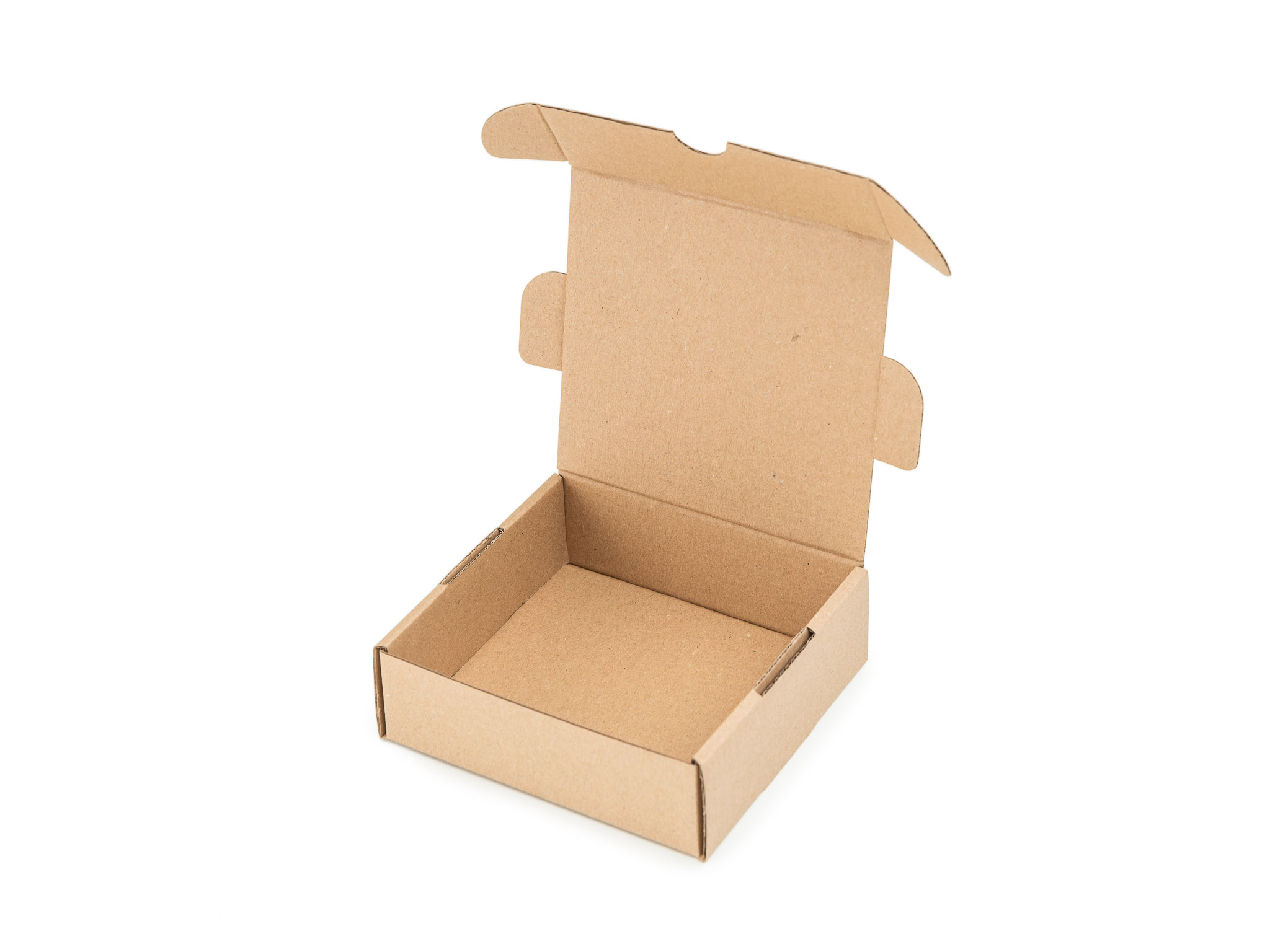 50 ks - Minikrabice/krabička 122x122x40 3VVL hnědá