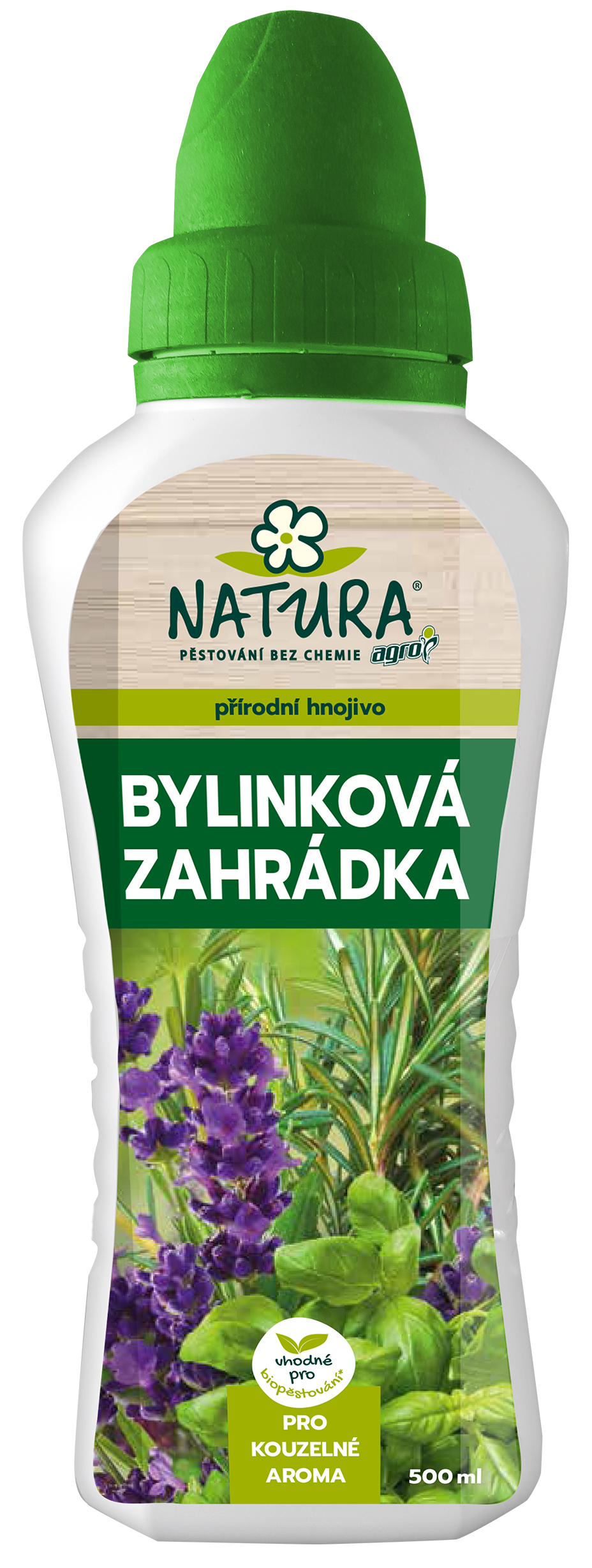 NATURA kapalné hnojivo bylinková zahrada 0,5 l