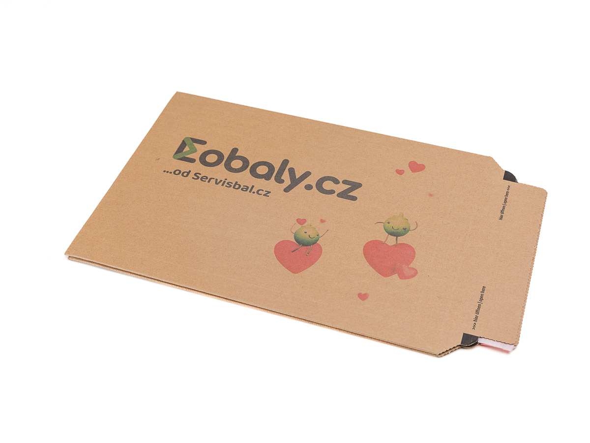 5 ks - Obálka B2 zásilková-530x720x-50, digitální tisk