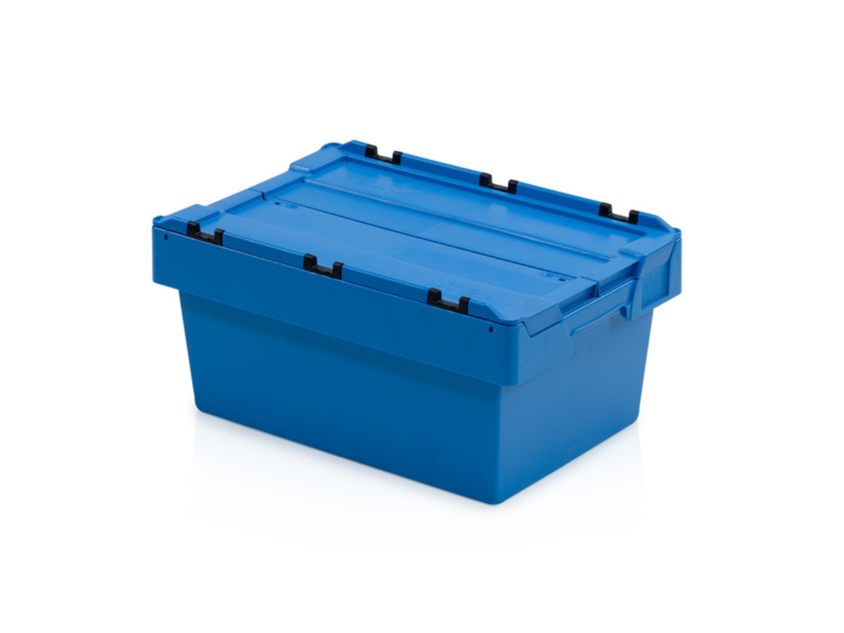 Plastová přepravka ALC 600x400x290 - modrá
