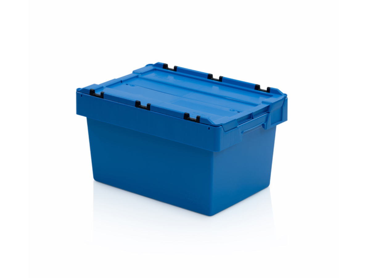 Plastová přepravka ALC 600x400x340 - modrá