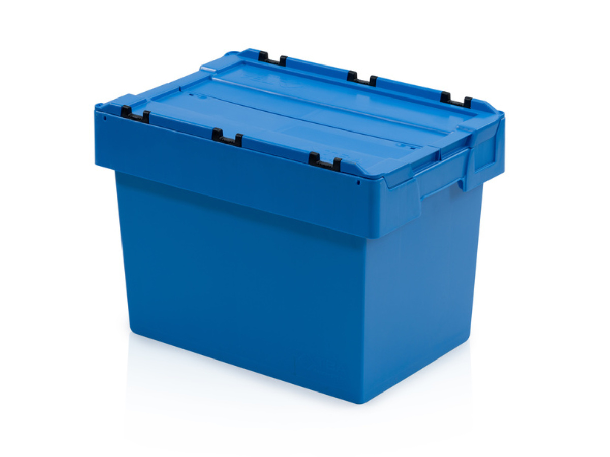Plastová přepravka ALC 600x400x440 - modrá