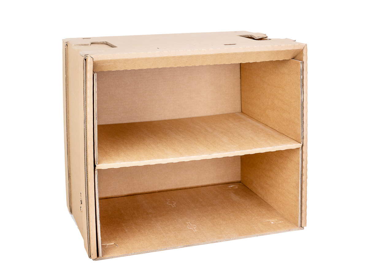 4 ks - Police pro regálový box - 2 patra