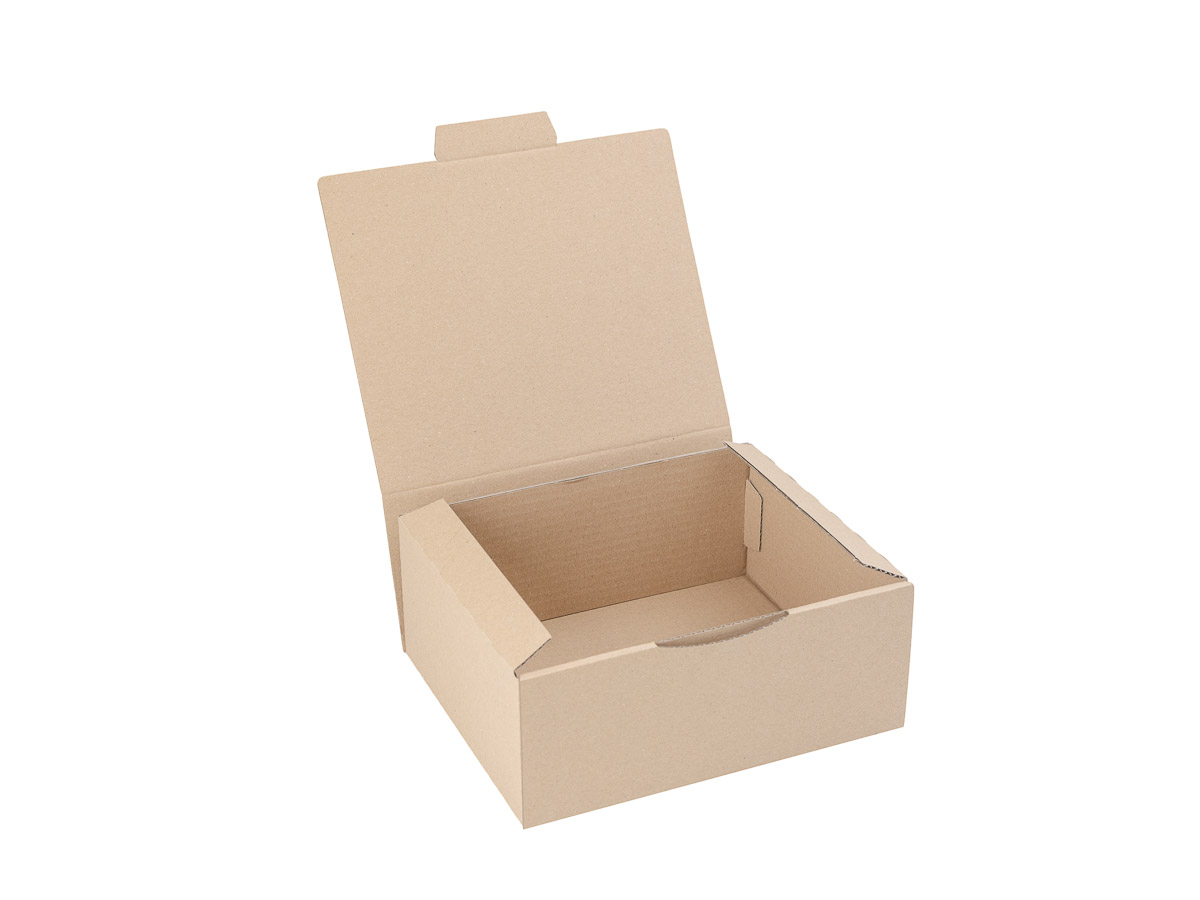 50 ks - Poštovní krabice 250x200x100 3VVL, hnědá