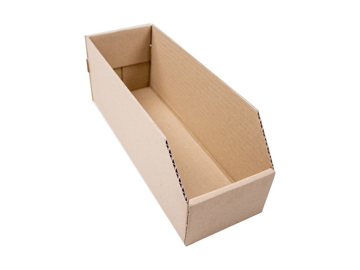 25 ks - Regálový zásobník 100x290x110 3VVL kartonový