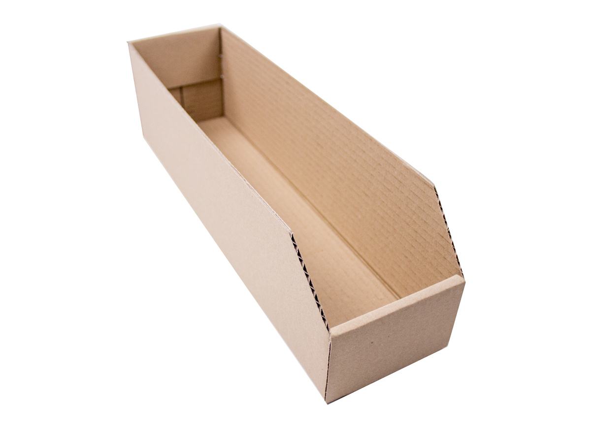 25 ks - Regálový zásobník 100x390x110 3VVL kartonový