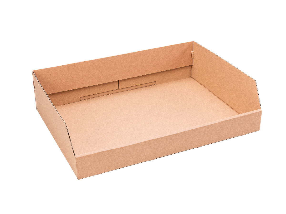 5 ks - Regálový zásobník 529x378x133 3VVL kartonový