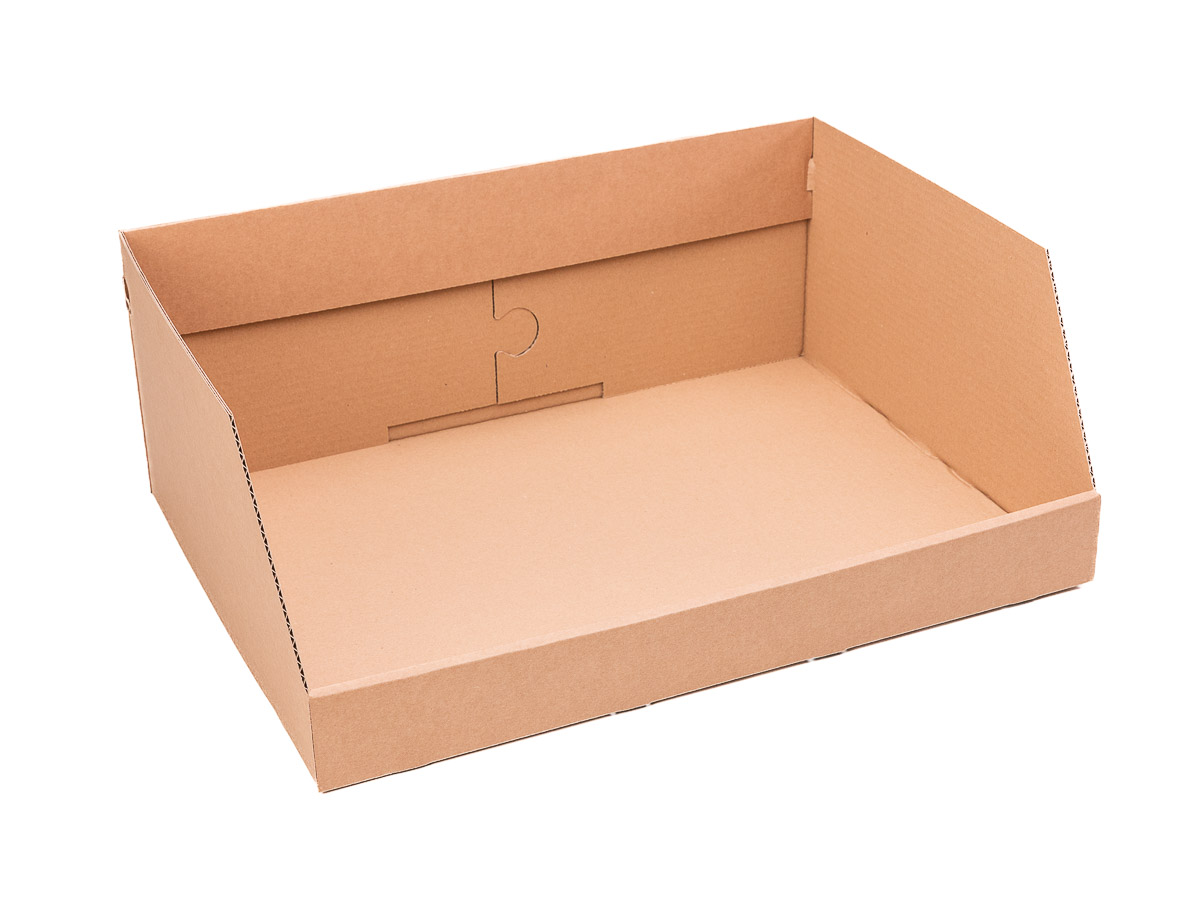 E-shop 5 ks - Regálový zásobník 529x378x200 3VVL kartonový