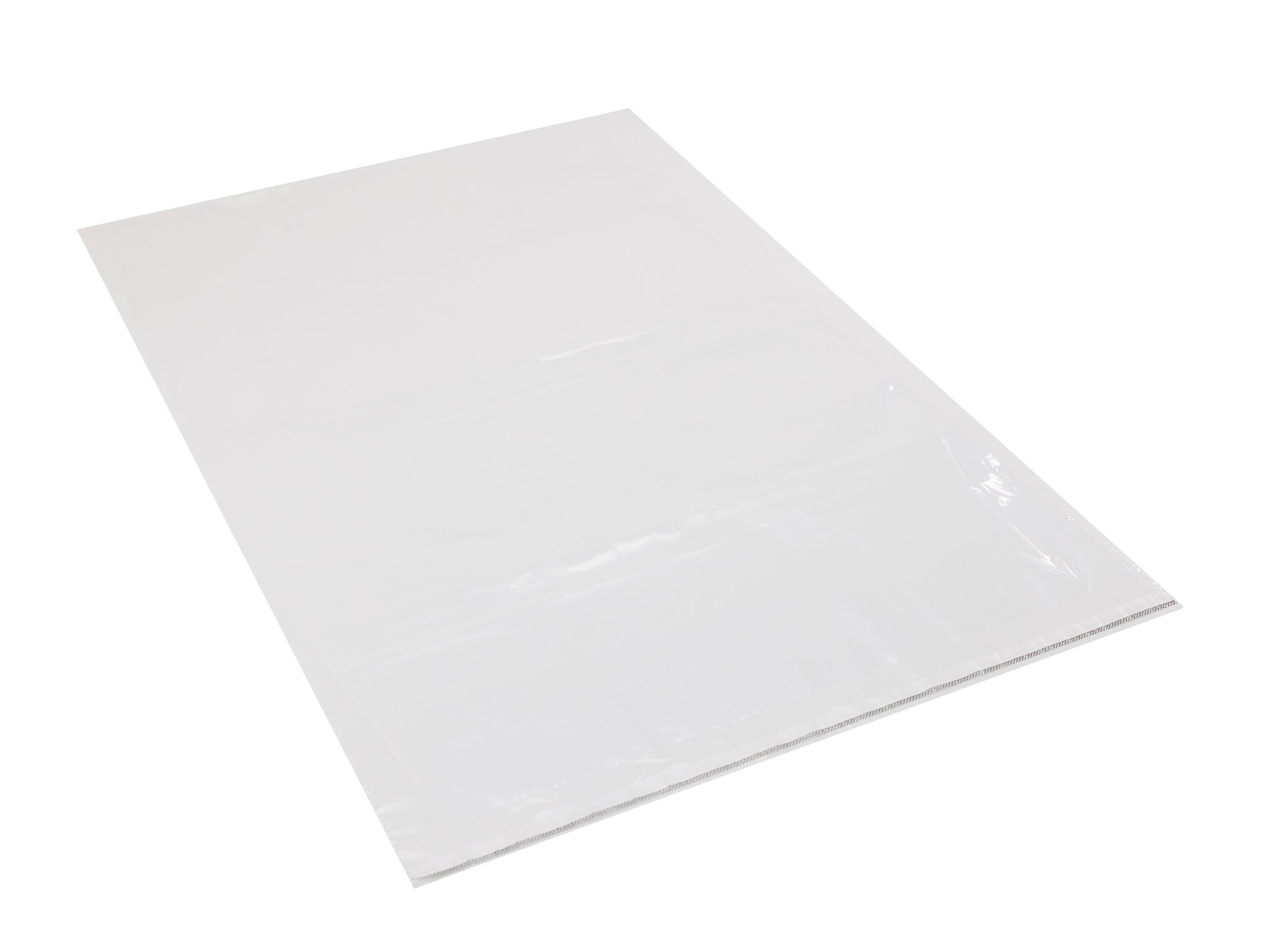 E-shop 200 ks - Sáček plochý 600x950+40/0,06 PE, samolepící klopa