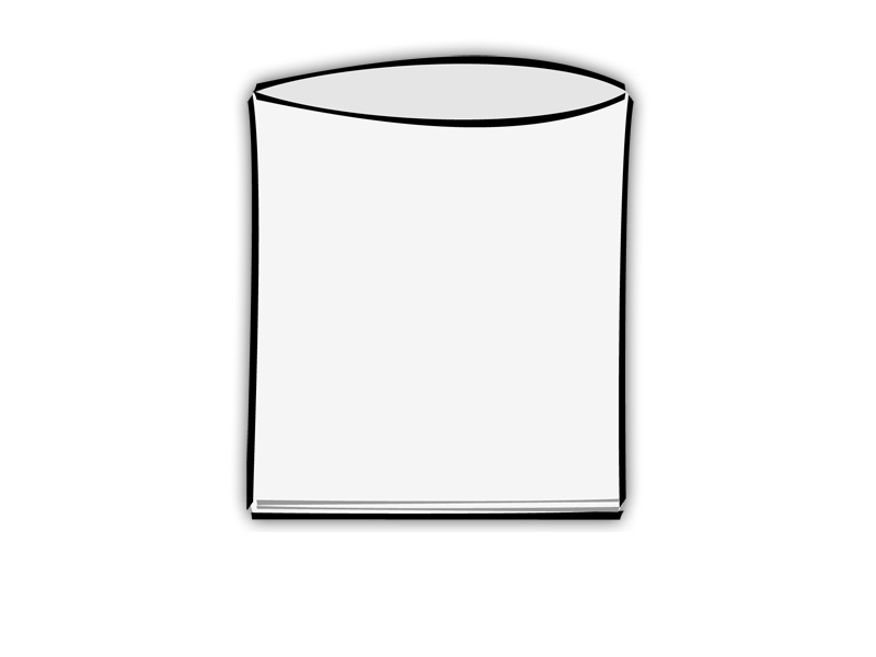 250 ks - Sáček plochý 80x120/0,05 polyetylénový