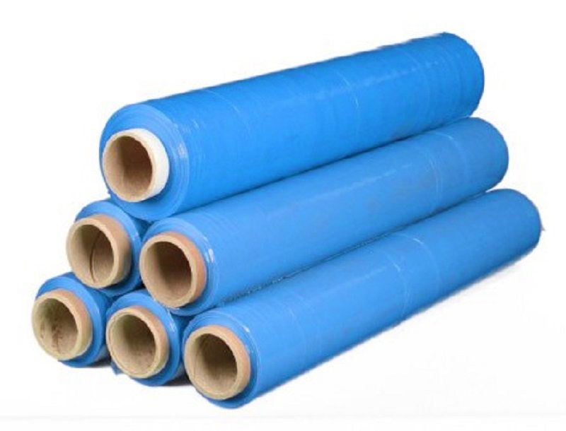 Stretch fólie modrá ruční 500mm / 23µm / 162m průtažná