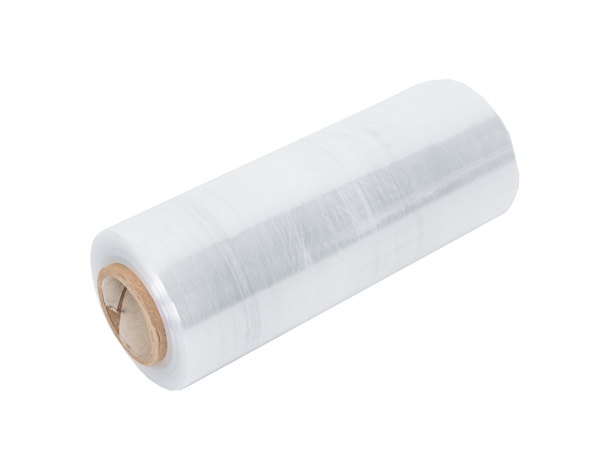 E-shop Stretch fólie ruční 250mm / 10µm / 500m, transparentní