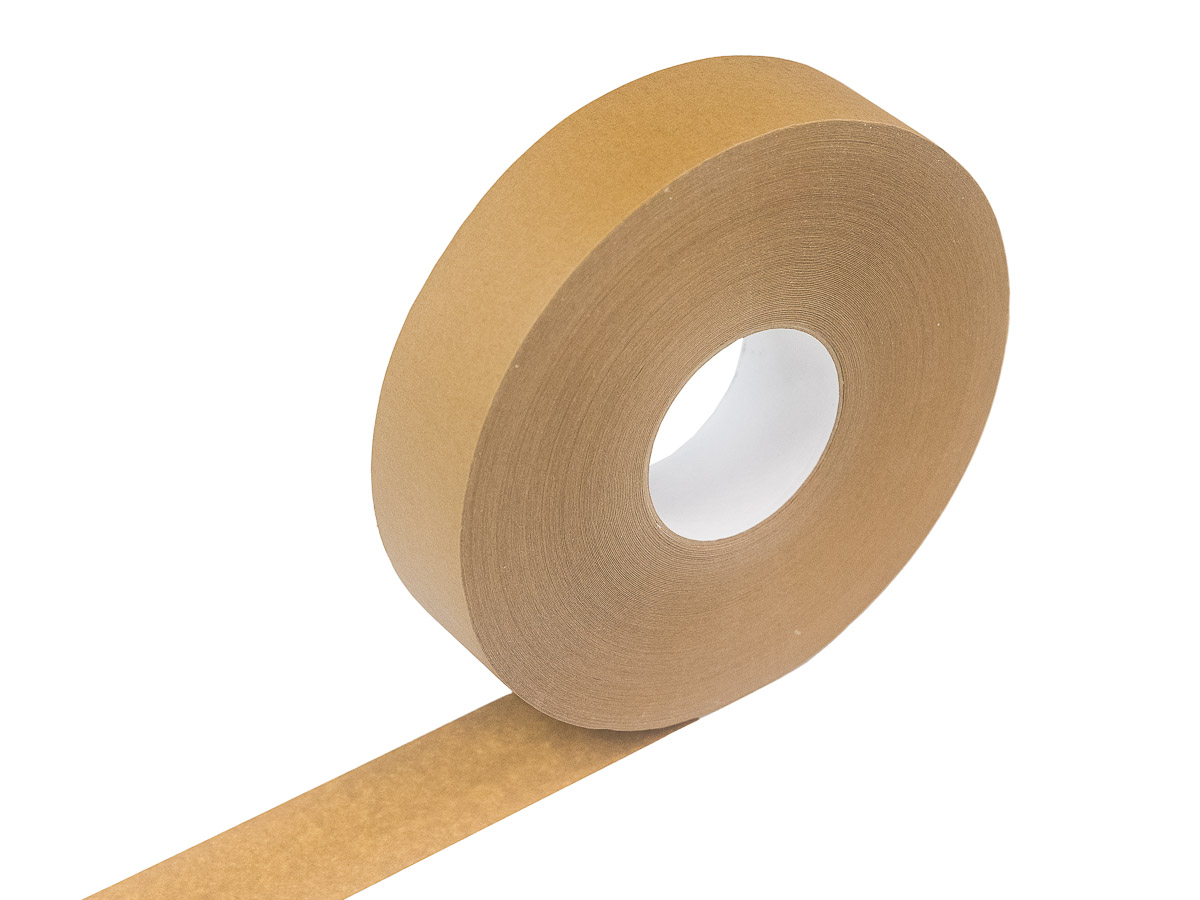 Strojní papírová lepicí páska 50mm/300m, hnědá, solvent