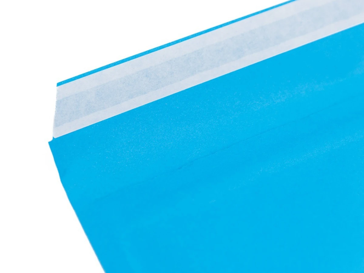 Bublinková obálka D, modrá - 004