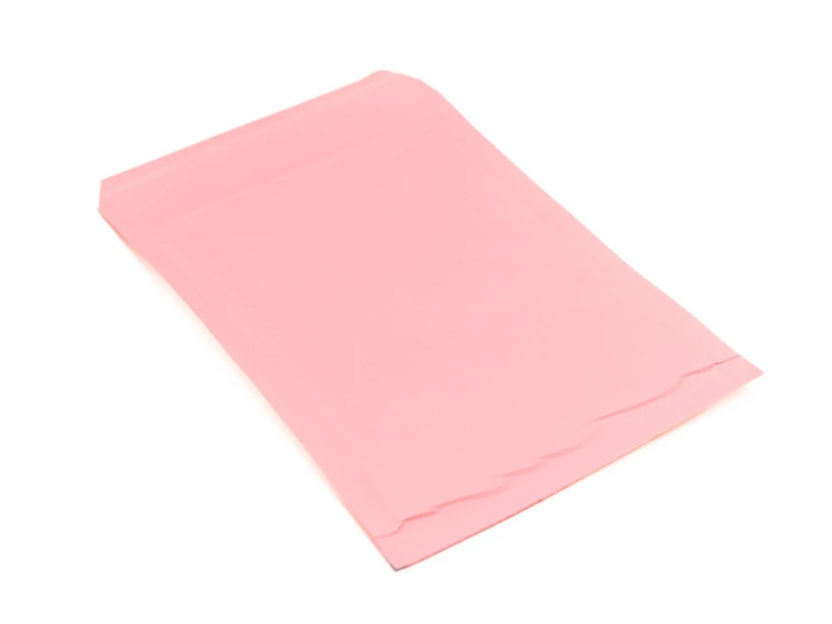 Bublinková obálka D, růžová - 002