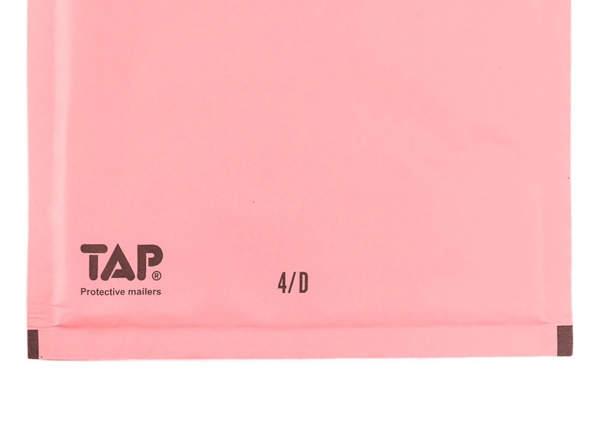 Bublinková obálka D, růžová - 004