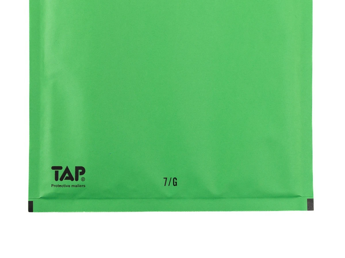 Bublinková obálka G, zelená - 003