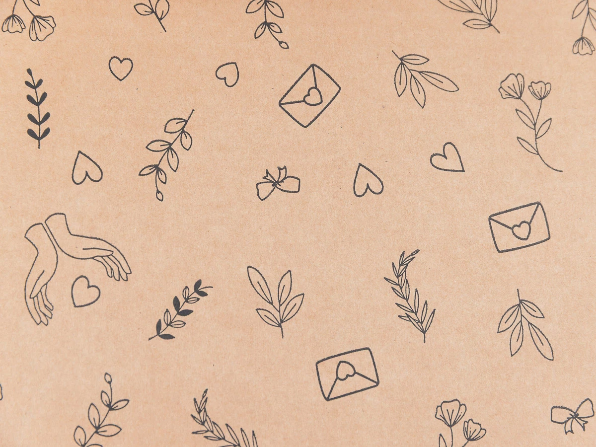 Dárková krabice s potiskem 245x185x75 mm - 004