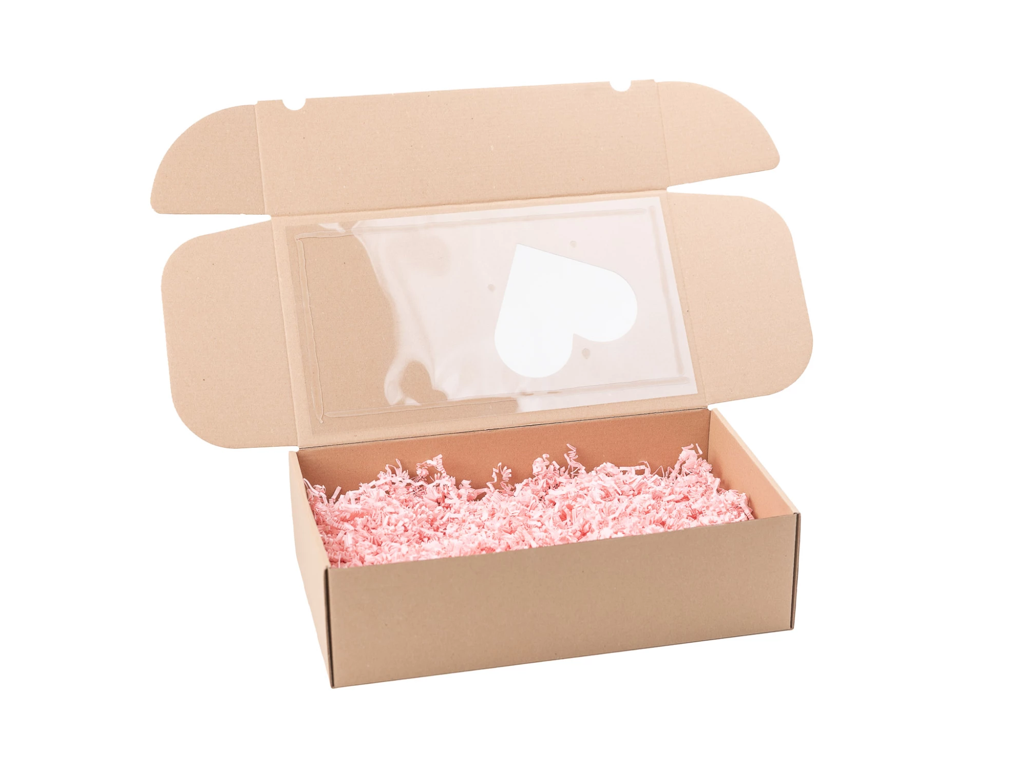 Dárkový set - 25ks velké krabice se srdcem + 2ks Sizzle Pink 1,25kg - 001