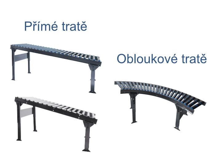 Dopravník válečkový pevný - 002