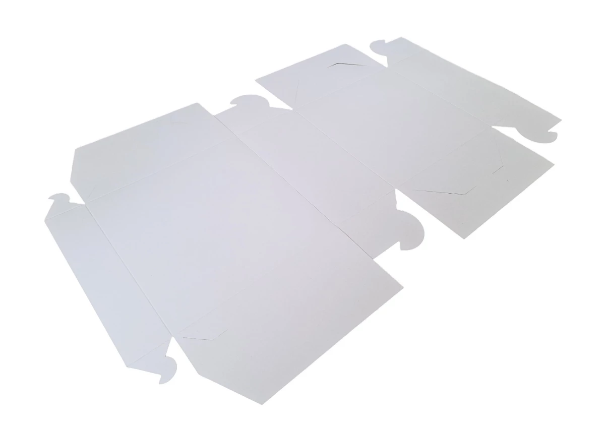 Dortová krabice bílá 250x250x100mm - 004