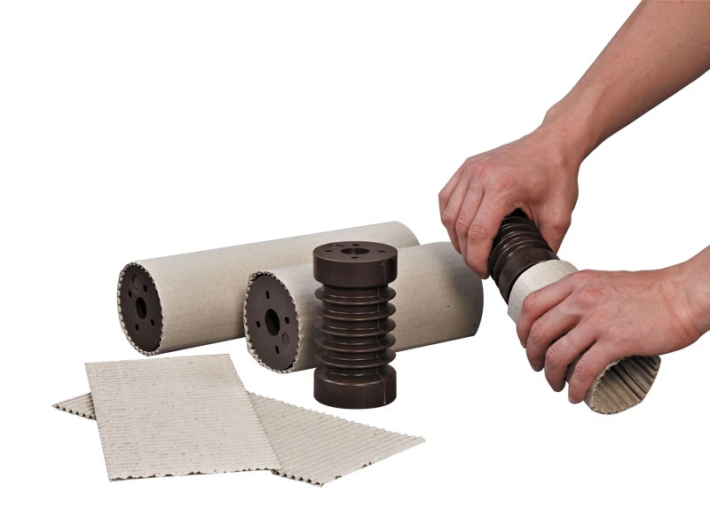 Dvouvrstvá lepenka v roli šíře 800 mm "C" - 005