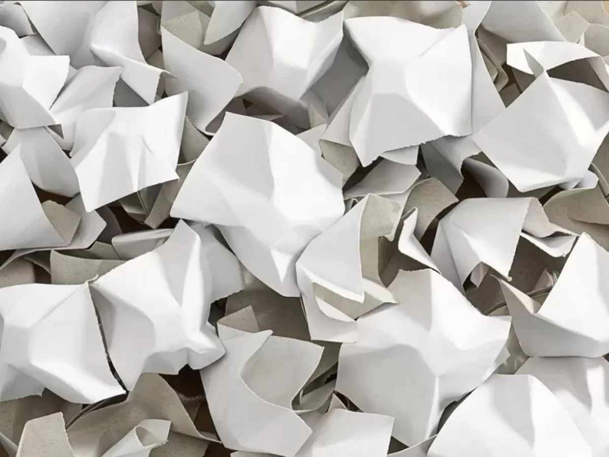 Fixační tělíska papírová, chipsy 400l bílá-bílá - 001