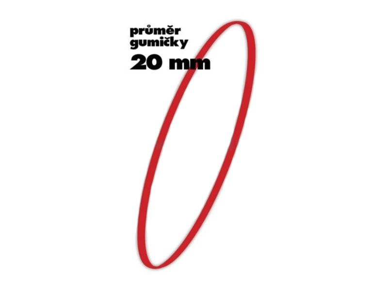Gumičky svazkovací pr. 20mm -á 1000g - 001