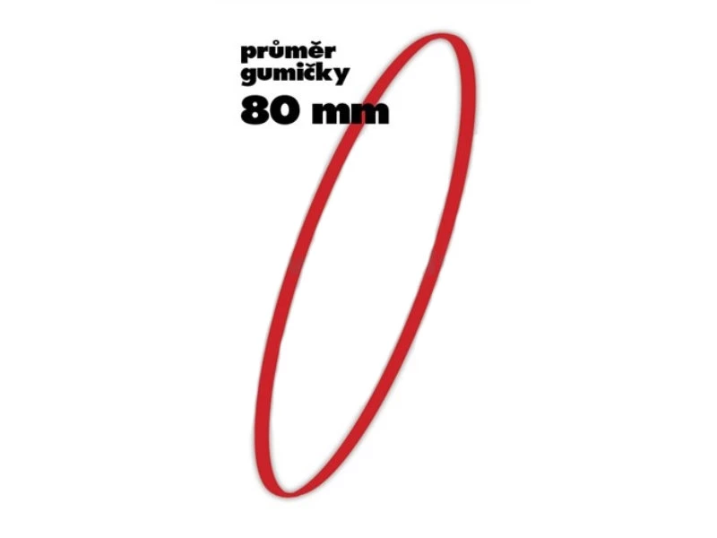 Gumičky svazkovací pr. 80mm -á 1000g - 001