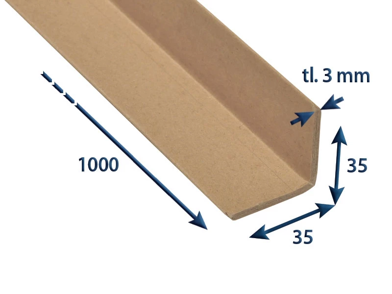 Hrana papírová 35x35x3 - délka 1000 - 001