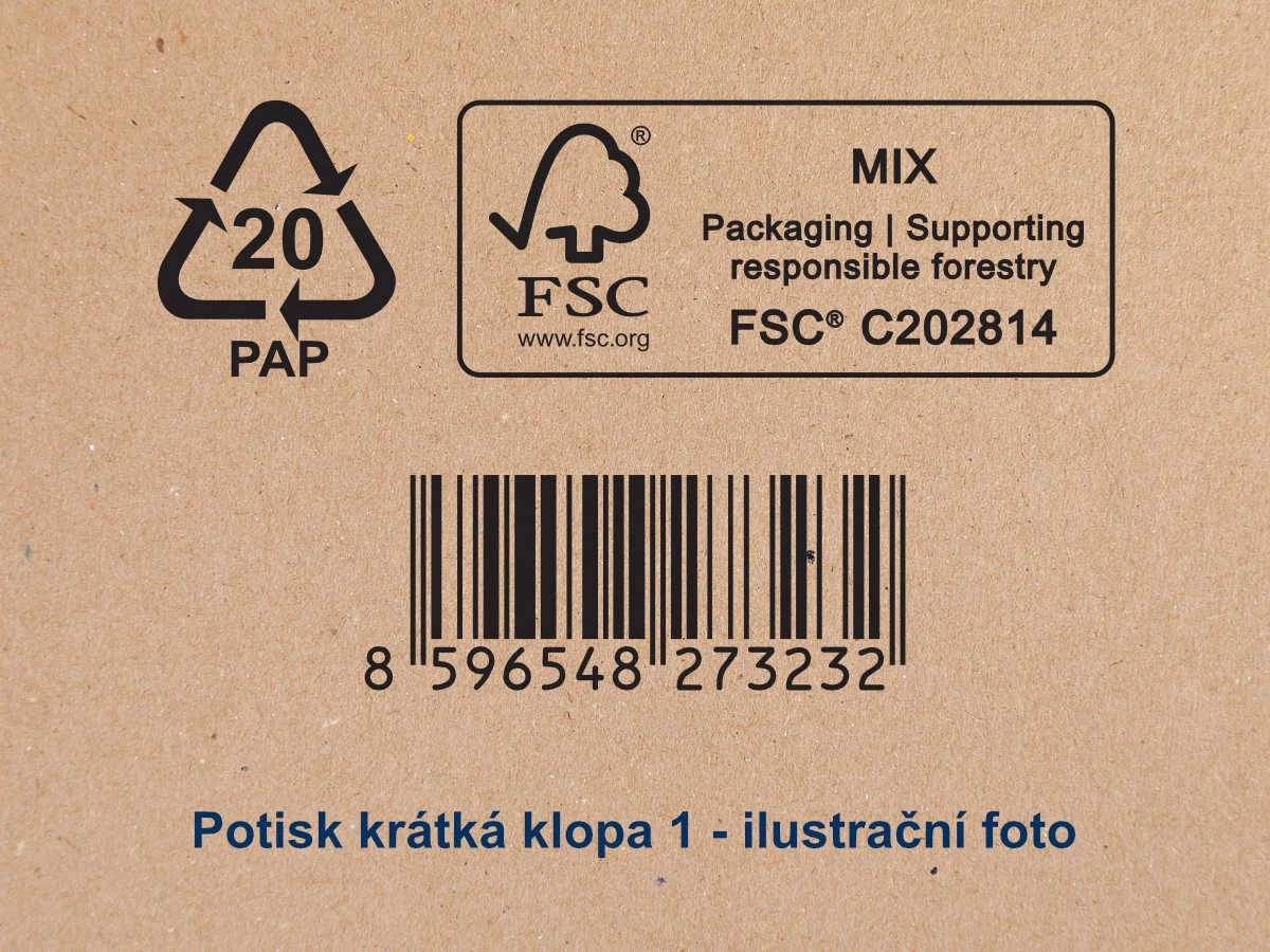 Kartonová krabice 300x300x300 5VVL klopová - 003