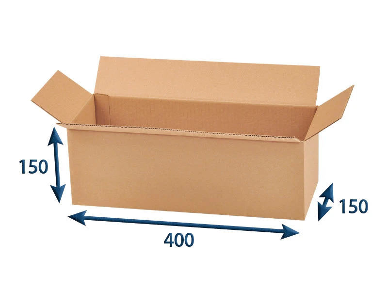 Kartonová krabice 400x150x150 3VVL klopová, digitální tisk - 002