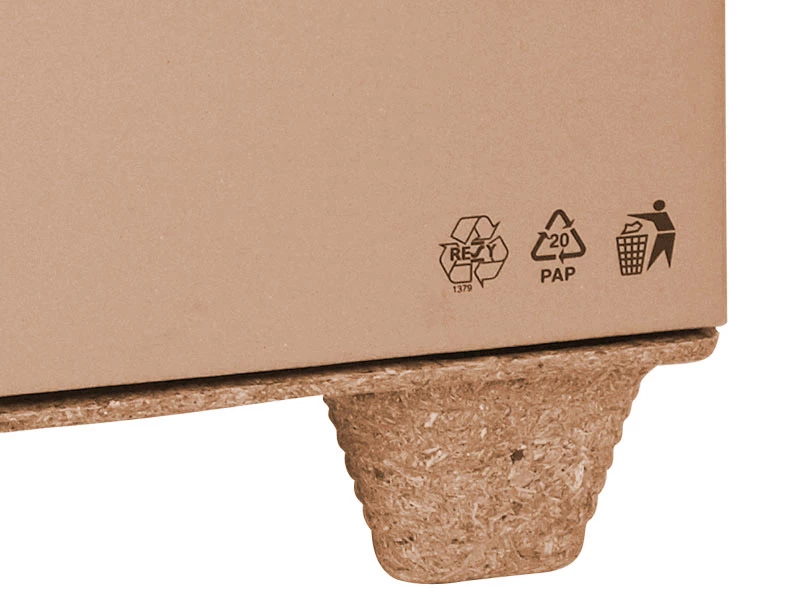 Kartonová krabice 400x400x200 5VVL klopová - 004