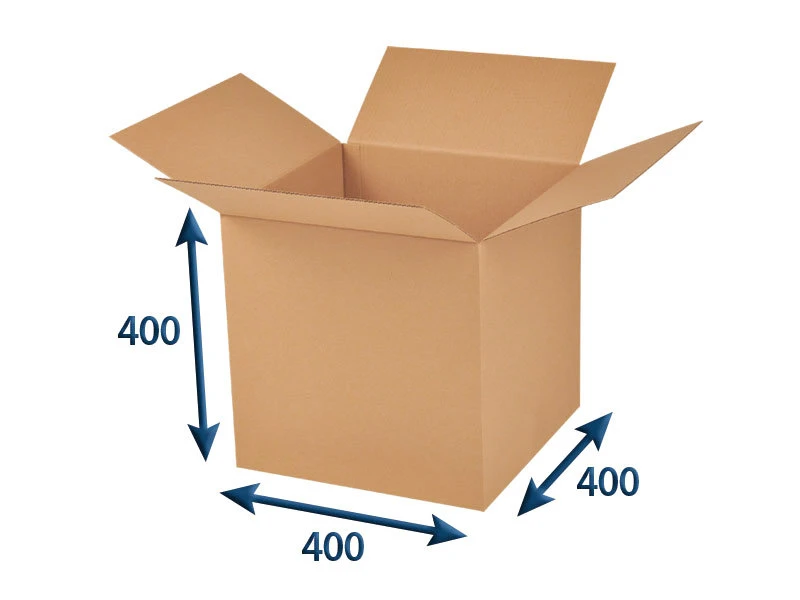 Kartonová krabice 400x400x400 3VVL klopová, digitální tisk - 002